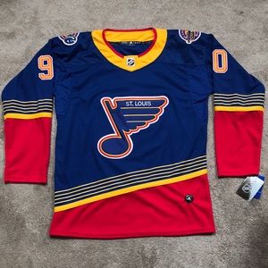 Ryan O’Reilly St Louis Blues Jersey Stitched NWT L
